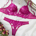 Conjunto Lencería Floral Sensual - Sorprende en San Valentín