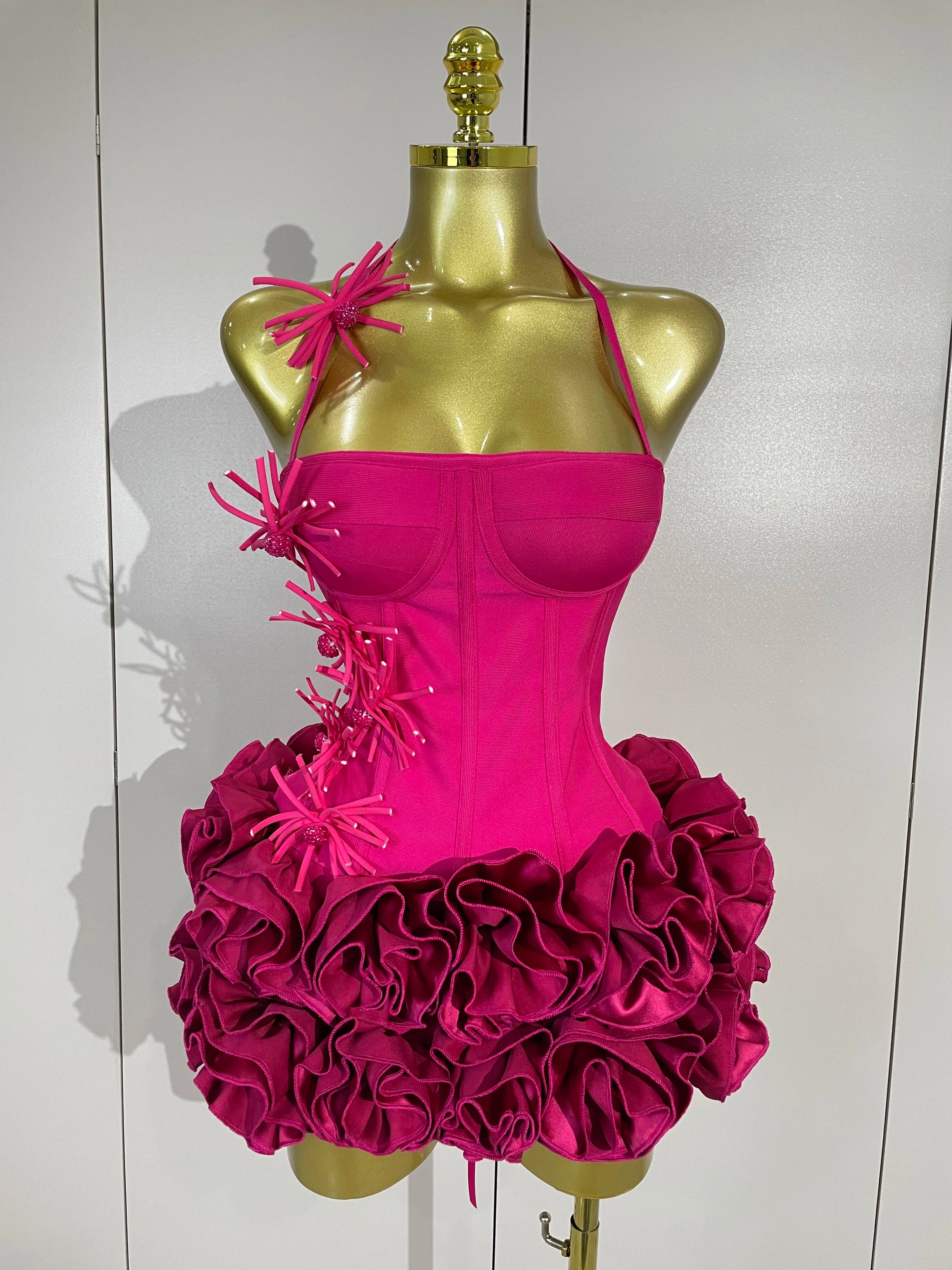 Conjunto Dos Piezas Fiesta Elegante - Outfit Bandage Sensual