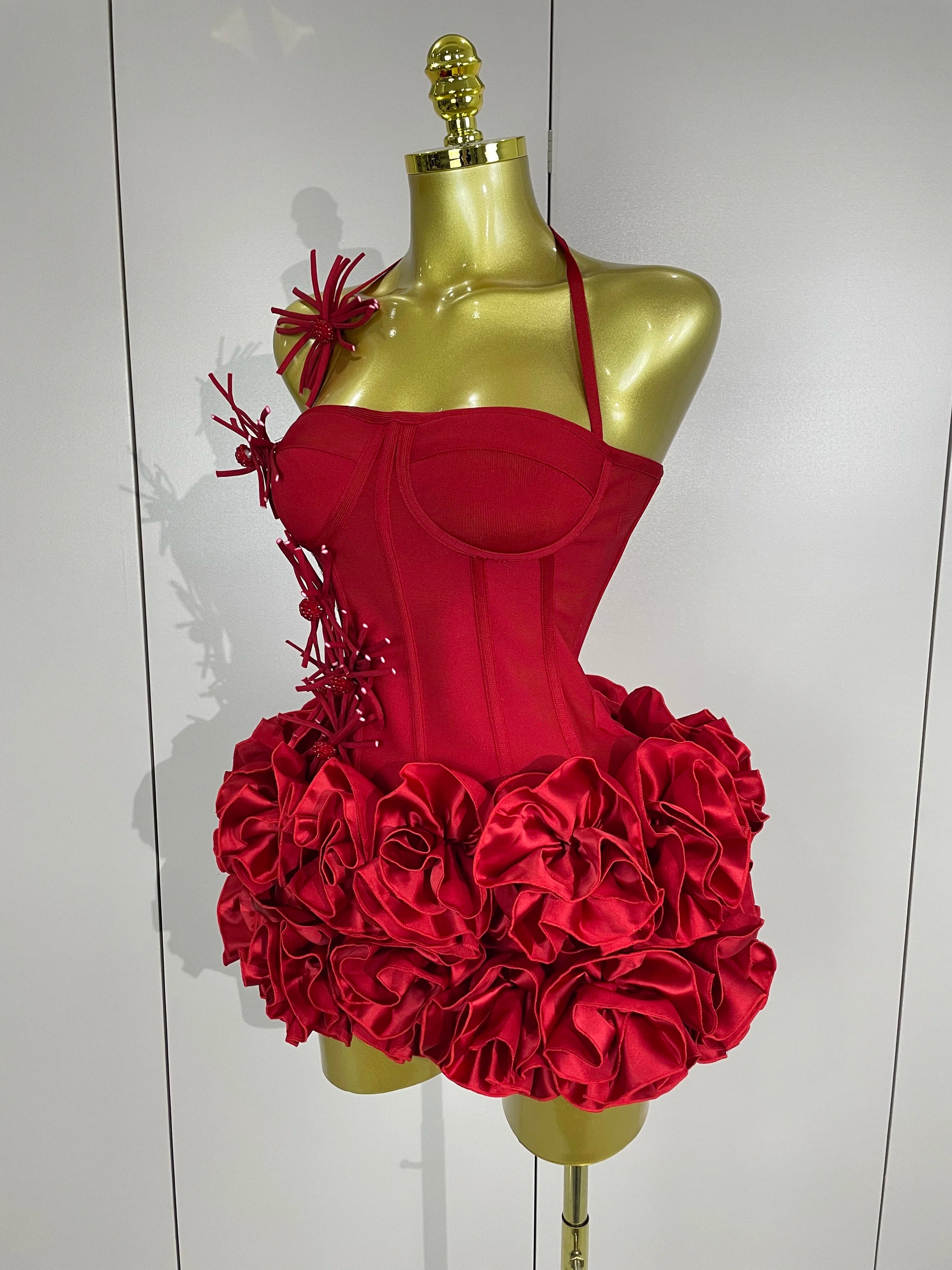 Conjunto Dos Piezas Fiesta Elegante - Outfit Bandage Sensual