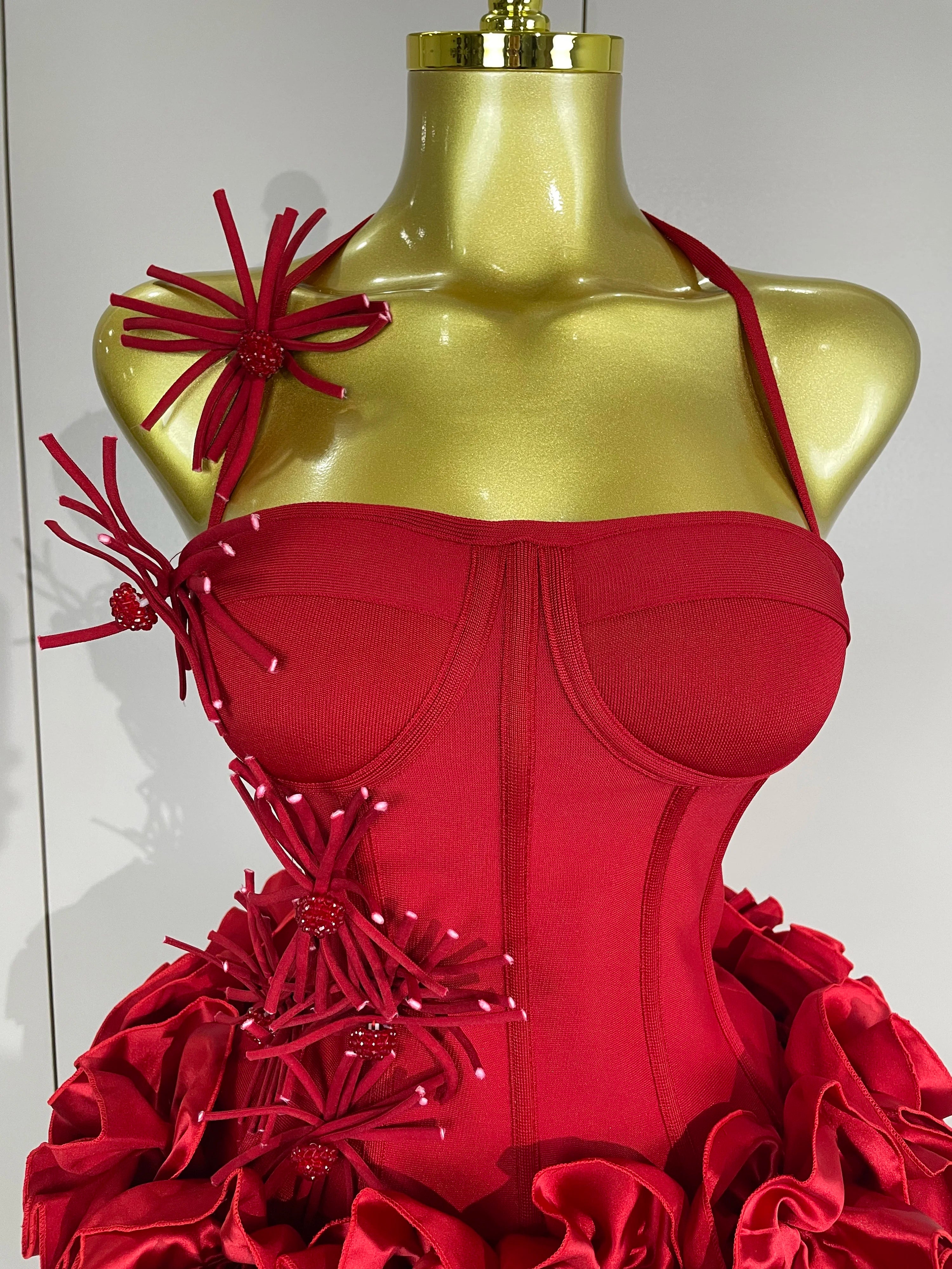 Conjunto Dos Piezas Fiesta Elegante - Outfit Bandage Sensual